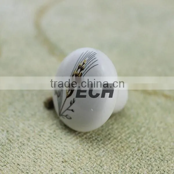 High quality ceramic white ceramic door knobs