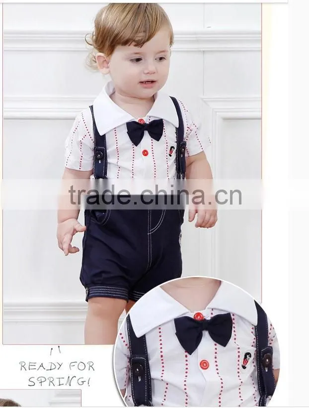 The decimal point Baby Bib Kids Summer Cotton Shorts denim pants boy cartoon children summer thin section