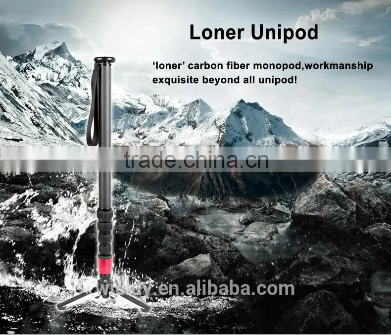 carbon fiber unipod camera monopod for Nikon
