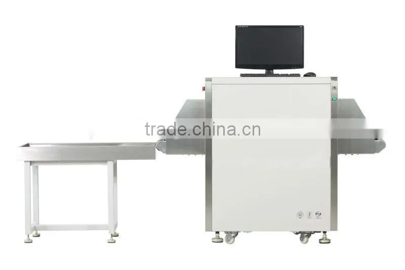 Smart Airport X Ray Baggage Scanner with High Resolution Color Lcd Display