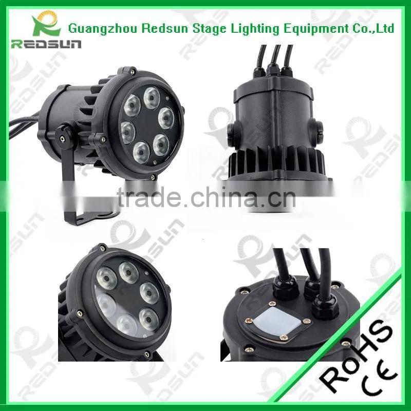 High Quality Newest Stage Equipment IP65 6PCS*10W RGBW 4IN1 LED Mini Waterproof Par Light