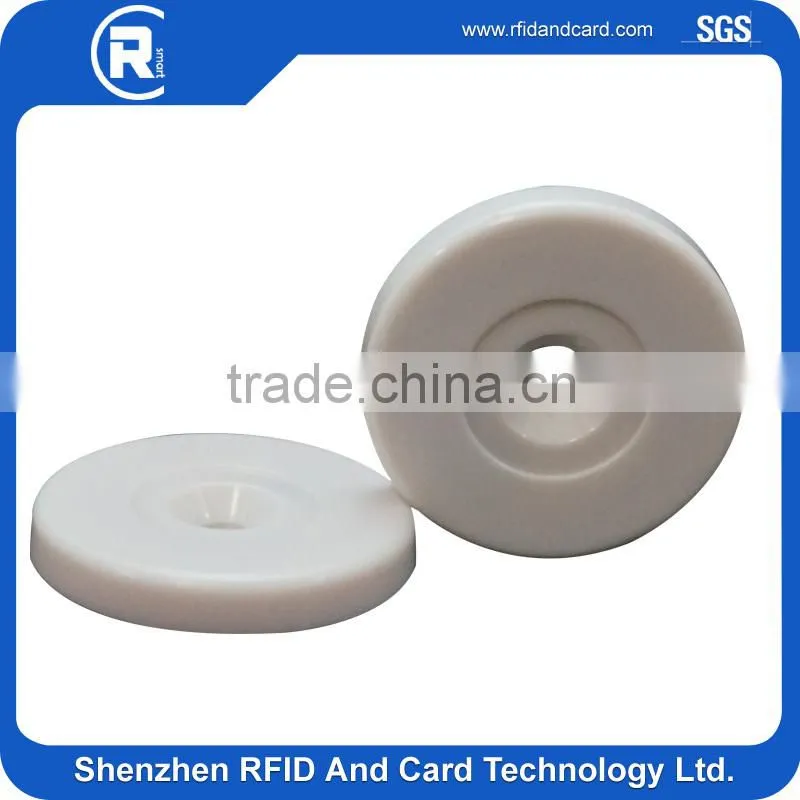 HF MIFARE Classic 1K 14443A ABSRFID TAG Waterproof tag ,laundry tag with hole