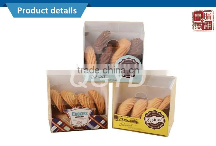 manufacturer custom cookies box packaging design