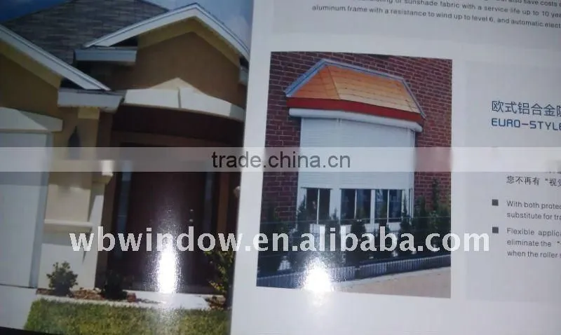 high quality aluminum roller shutter windows,rolling shutter price