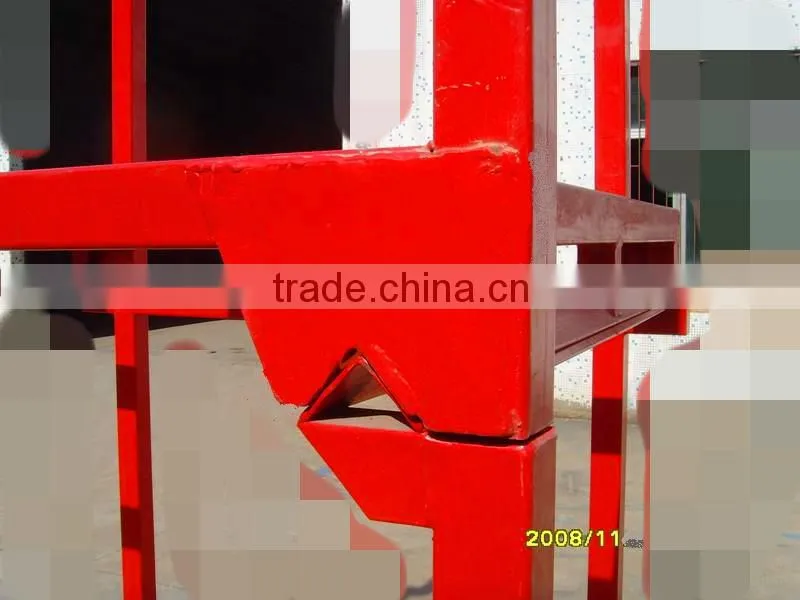 double layers warehouse stacking racks