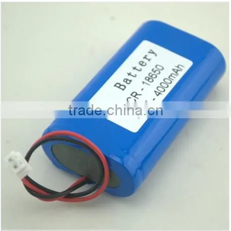 4400mAh to 5200mAh rechargeable lithium 4.2v battery pack