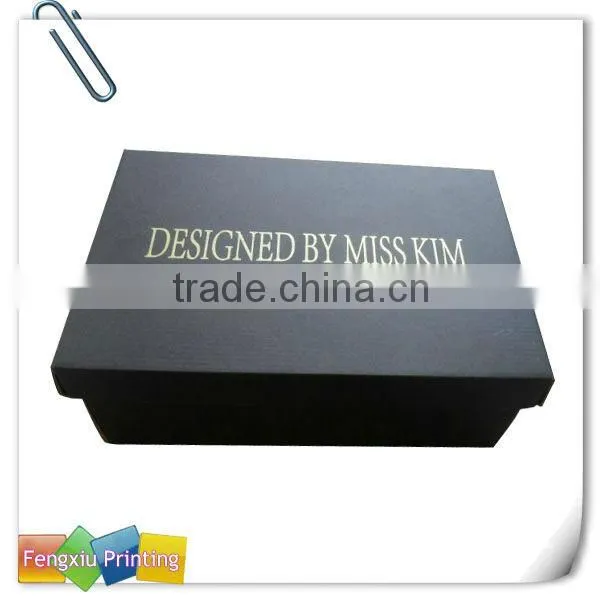 Corrugated Custom Made Shoe Box