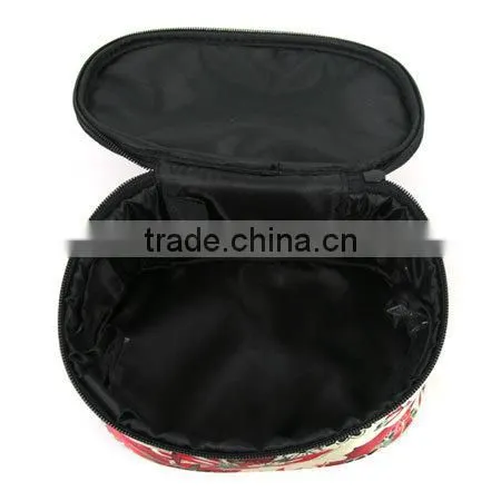 round cosmetic bag/Garden Cosmetic & Toiletry Bags