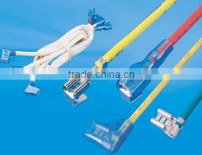 PVC electrical wire connector terminal sleeve