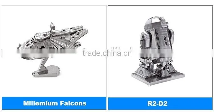 ECO-friendly 3D DIY Liberty Bell metal jigsaw puzzle