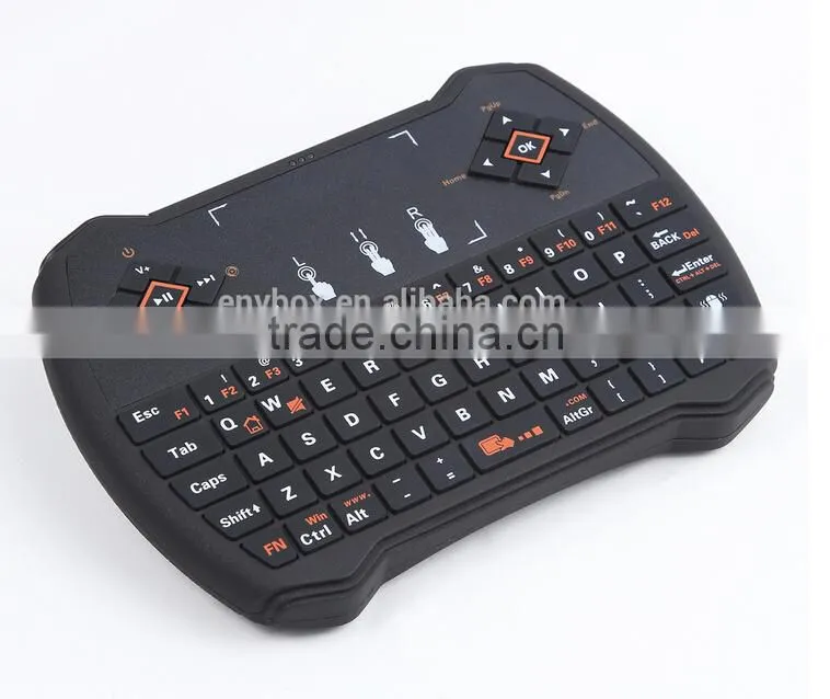 2016 Hot 2.4g wireless control I9 wireless keyboard wireless keyboard for panasonic viera smart tv