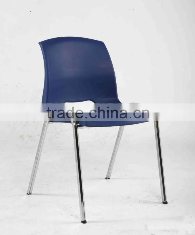 Hot Sales Primary stacking plastic School Chair with metal frame
