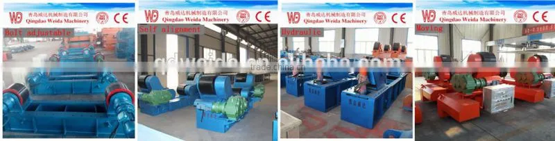 Fit up hydraulic rotator/turning rolls