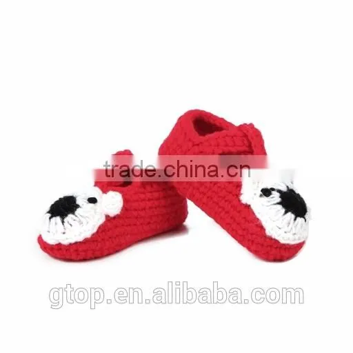 Wholesale Baby Handmade Crochet Shoes Supplier for 1-10 months old S-0007