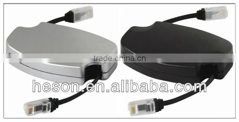 B03 new design retractable desktop cable holder for hotel room