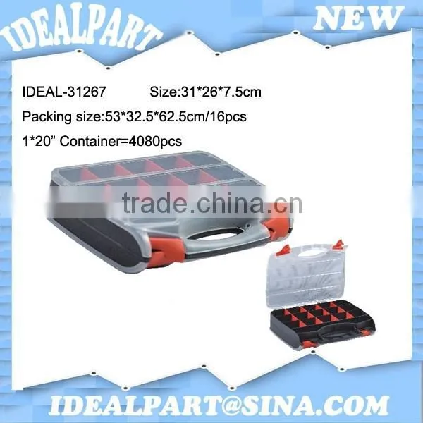 12.8 Inch Plastic Art Supply Craft Storage Tool Box