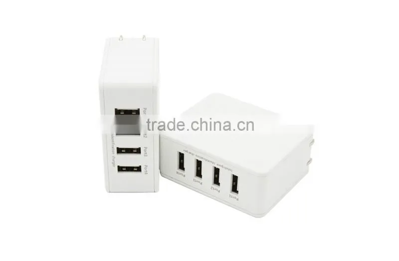 4-PORT USB Wall Charger