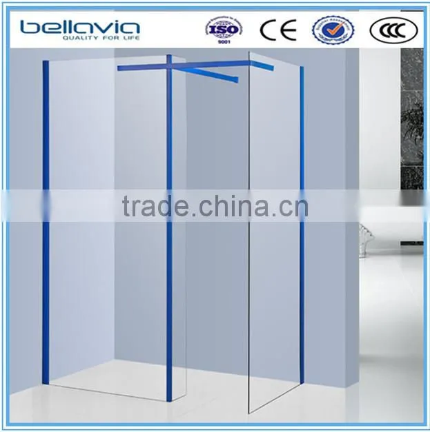 bathroom shower 6mm glass various size ,6981mirro side panel shower enclosure/shower room/shower screen