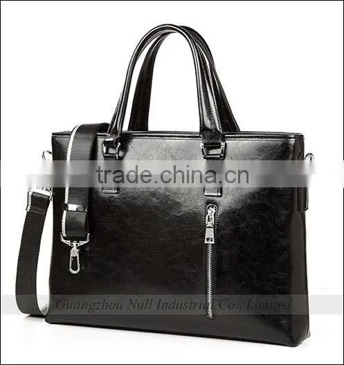 100% genuine cowhide leather men leather bag