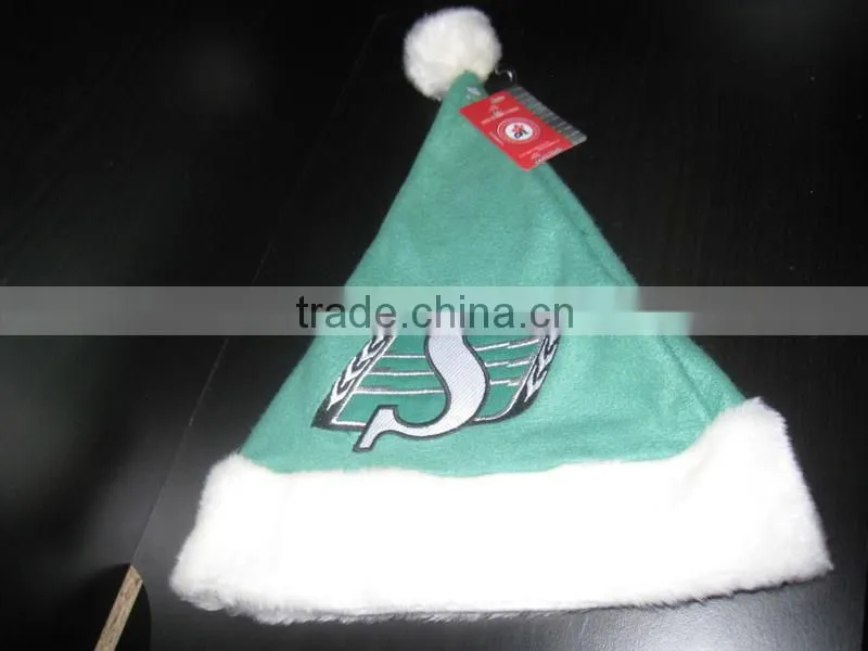 100% polyester felt christmas hat