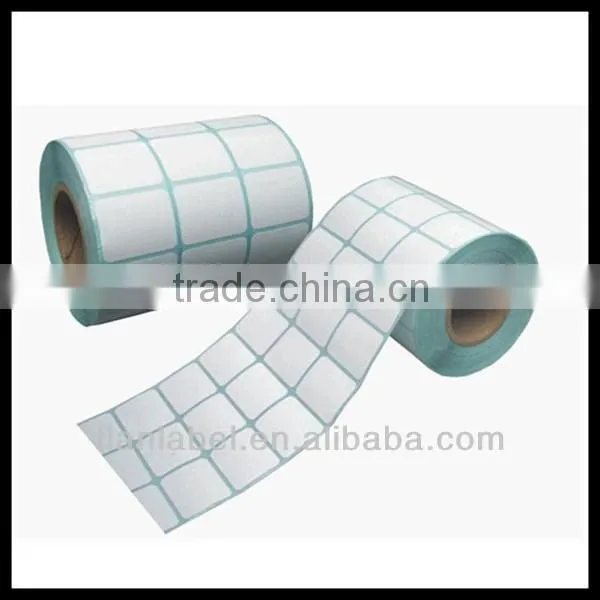 Blank thermal label with fast delivery