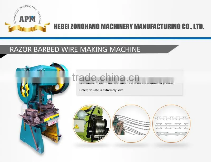 Best Price Concertina Razor Barbed Blade Fencing Wire machine