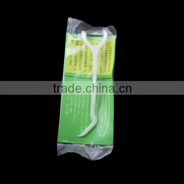 High Quality Individual Wrapped Nylon Dental Floss Picks/Toothpicks