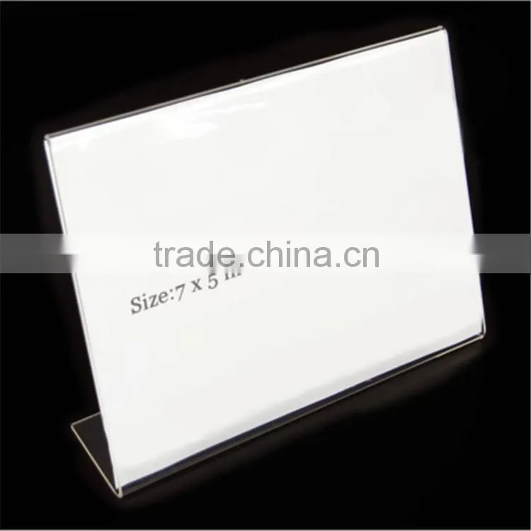 Holder acrylic for table, stand for restaurant, card stand holder