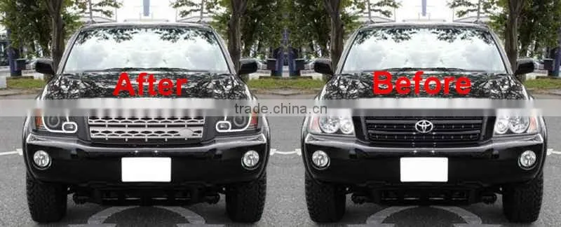 China Vland factory outlet price for 2000-2007 Toyota Highlander Middle Grille Modified grille