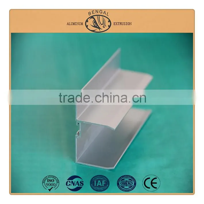 Channel Section Aluminum Extrusion Profile
