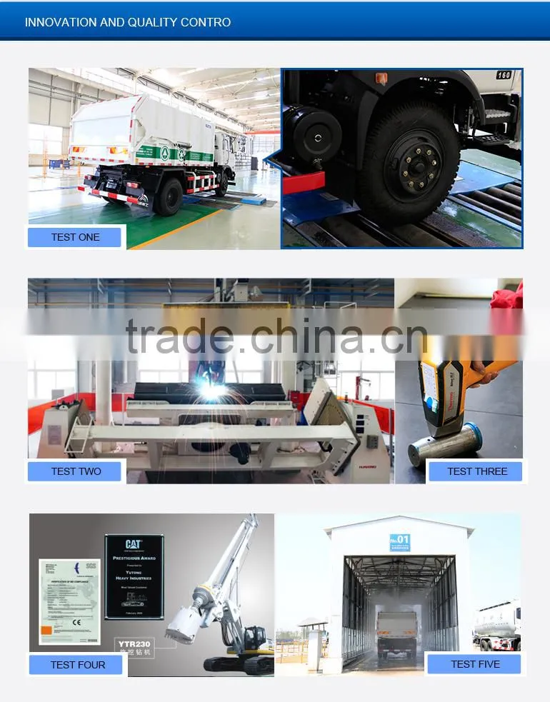 Horizontal Mobile Garbage Compressor and Transfer Station