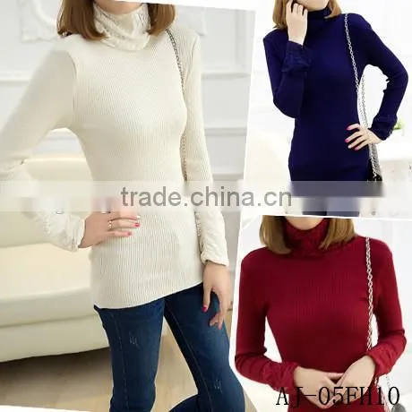 Lace heap heap led long sweater