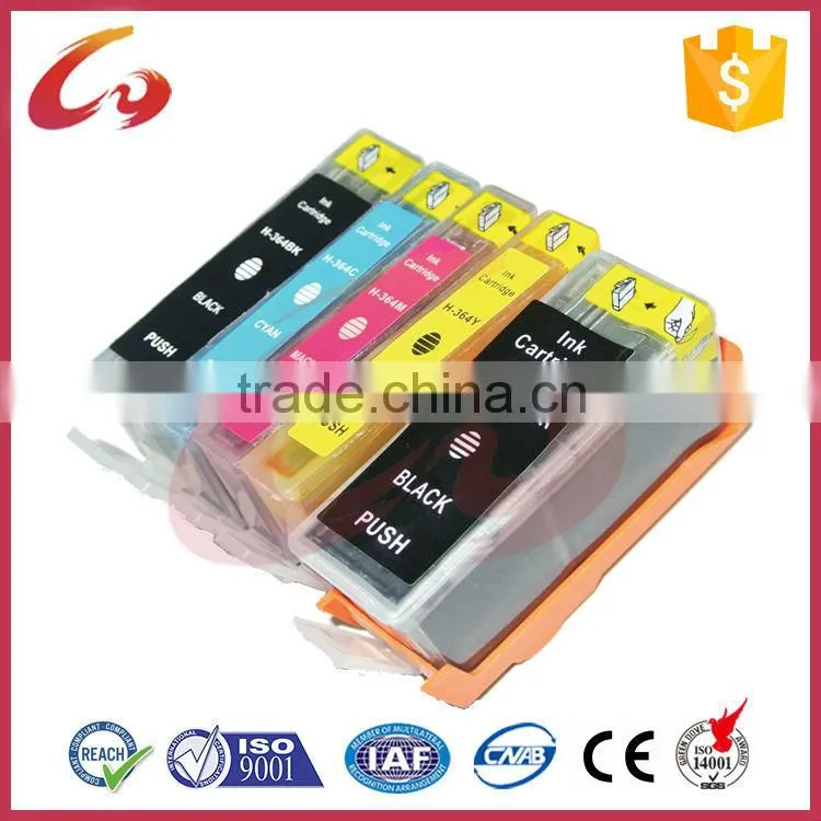 For HP 364 Yellow Ink Cartridge for PhotoSmart 5510 5520 6520 7520 (CB320EE)