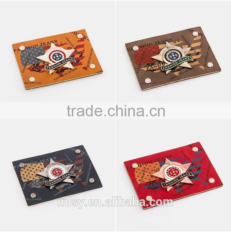 Embossed printed leather patch for hats custom colorful leather patches patch leather jacket