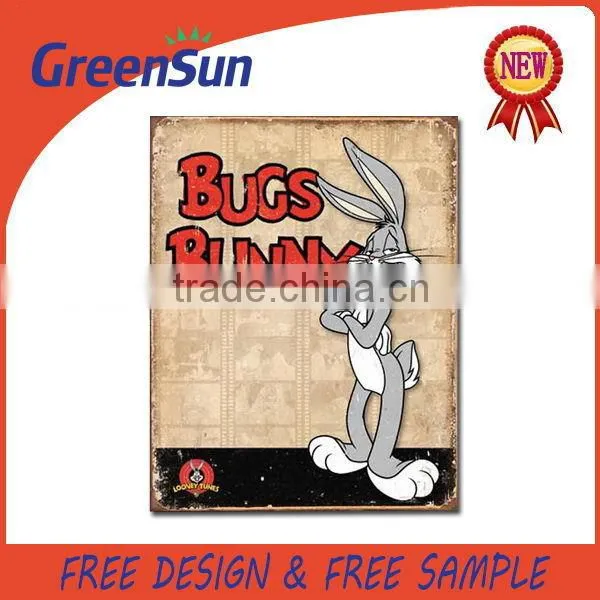 Practical Hot sale tin sign wall decor