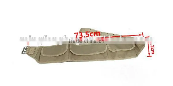 2015 Close Fit Waist Money Pouch Bag Waist Long Travel Wallet with 4 Pockets