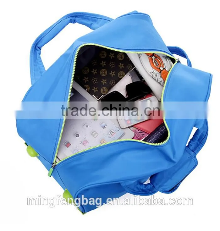 Custom New Multifunction Tote Travel Trolley Bag for Men