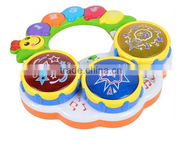 Musical learning toys electric baby drum set for sale