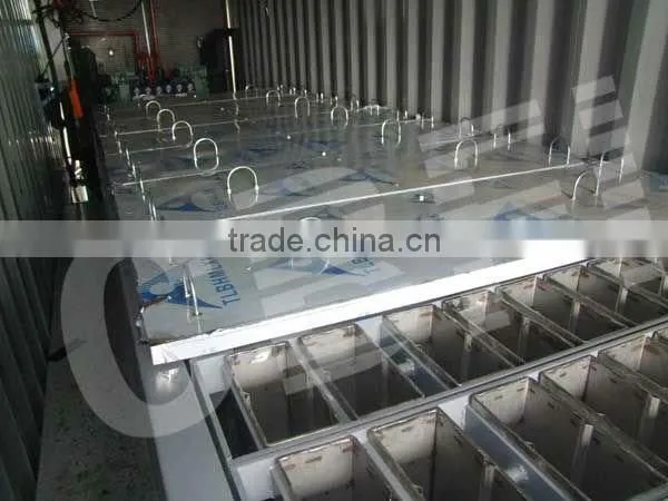 containerized block ice machine hot sale in Africa