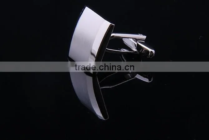 Wholesale Cheap Brushed Blank Cufflnk