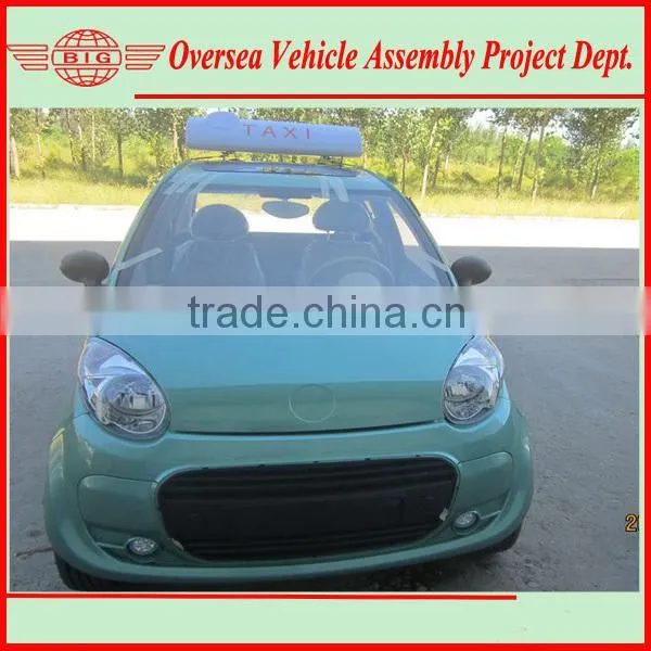 cheap price 5kw motor left hand drive 4-seat electrical car mini car