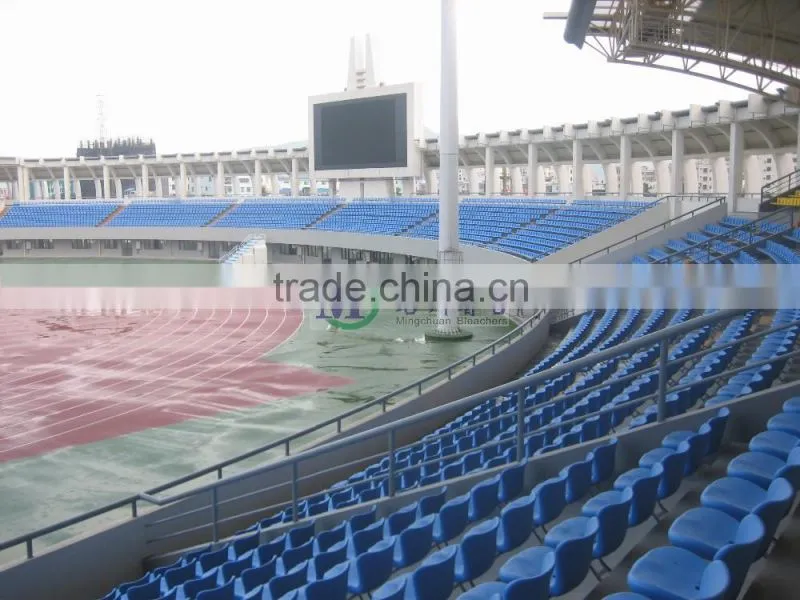 Libra cheap price soccer stadium seat with middle backrest sport chair