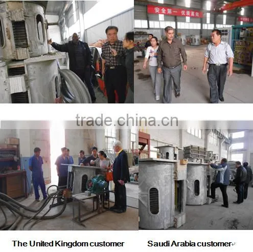 Factory price 150kg Medium frequency electric aluminum induction melting furnace
