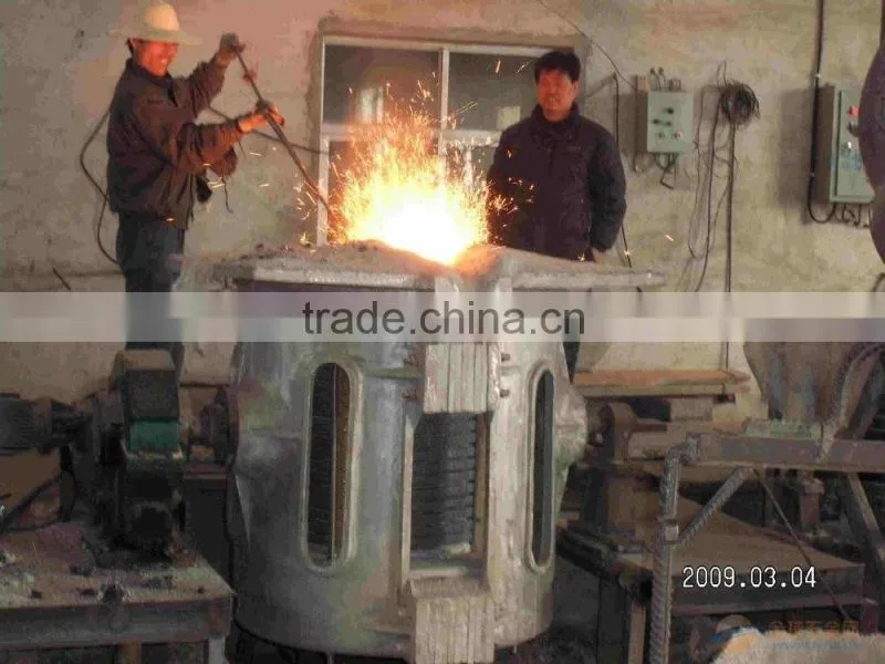 2016 New Year promotion! 350KG scrap metal furnace melting