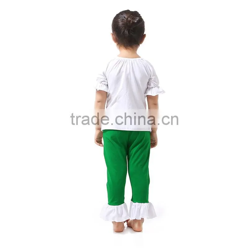 baby girl Gold seaside long pant lovers designing pants latest design pants