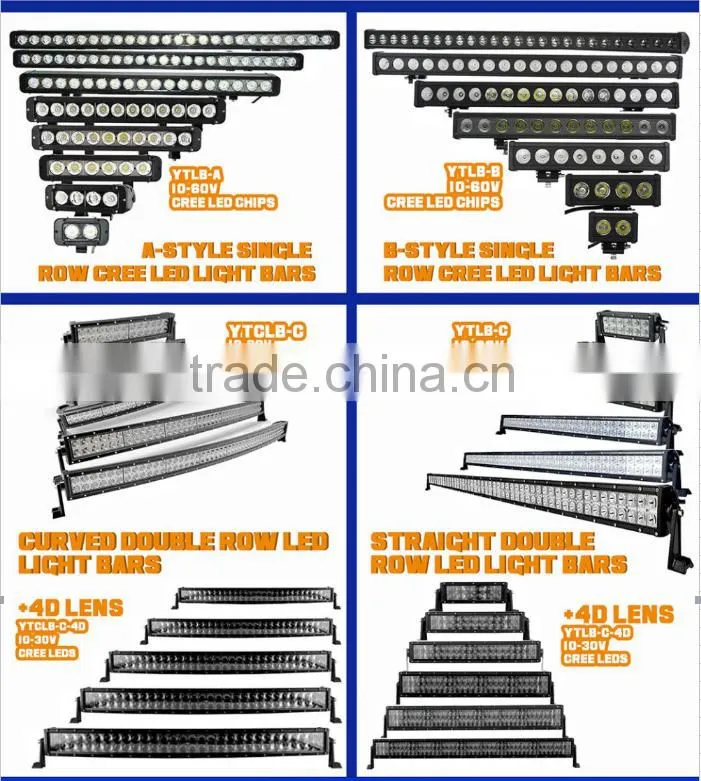 Good quality flood spot beam 6000k led bar headlights