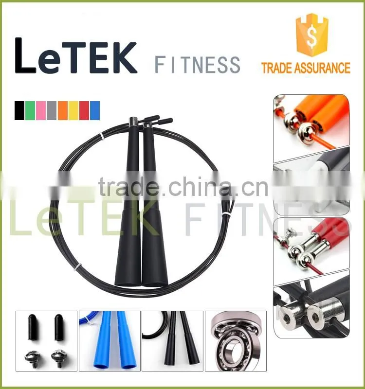 long grip jump rope-- Best Professional Boxing Skipping Cable Jump Ropes.- Boost Double Under performance Ideal for Crossfit