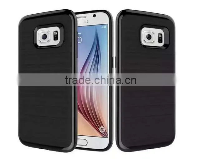 Hard back PC TPU bumper back cover for motomo Samsung s7 armor case custom case