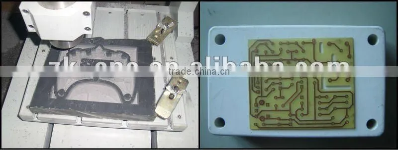 Mini pcb cnc router (ZK-3030) OEM available