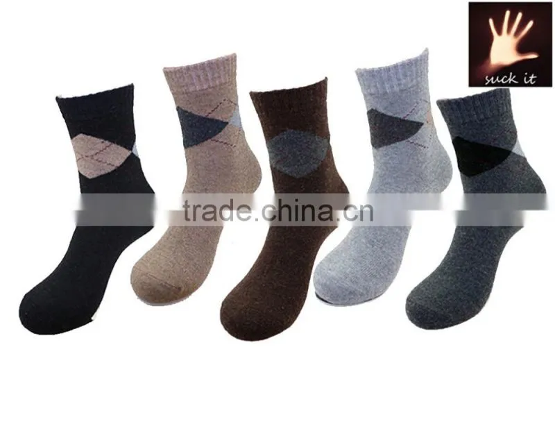 new style low price double thick winter and cold weather woolen man woman sock